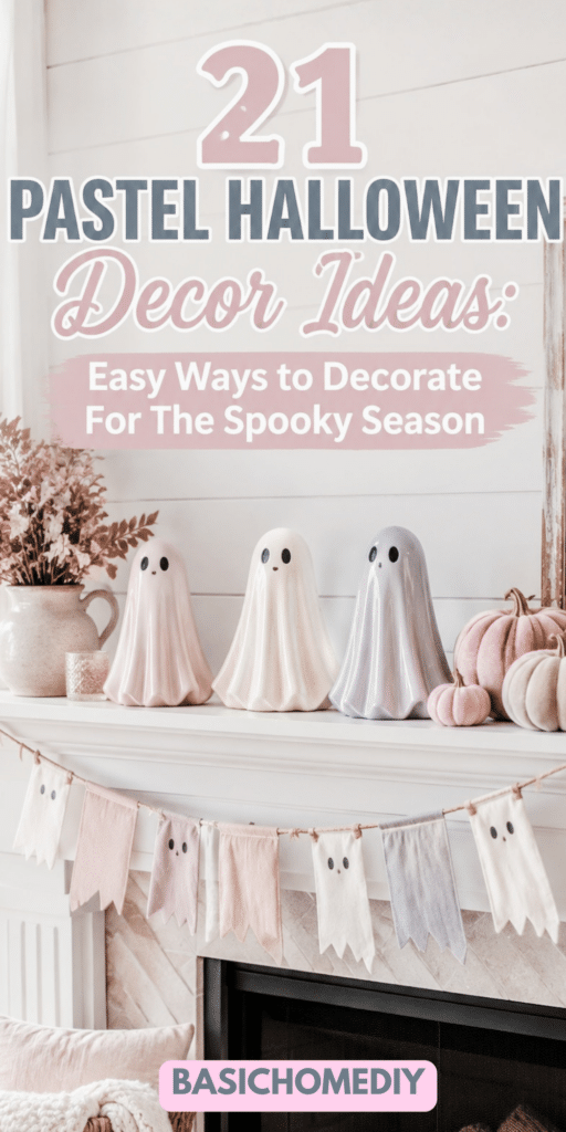 21 Pastel Halloween Decor Ideas_ Easy Ways to Decorate For The Spooky Season 1