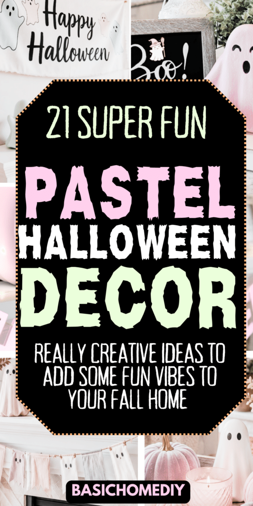 21 Pastel Halloween Decor Ideas_ Easy Ways to Decorate For The Spooky Season 2
