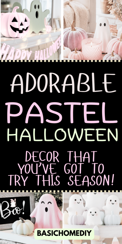 21 Pastel Halloween Decor Ideas_ Easy Ways to Decorate For The Spooky Season 4