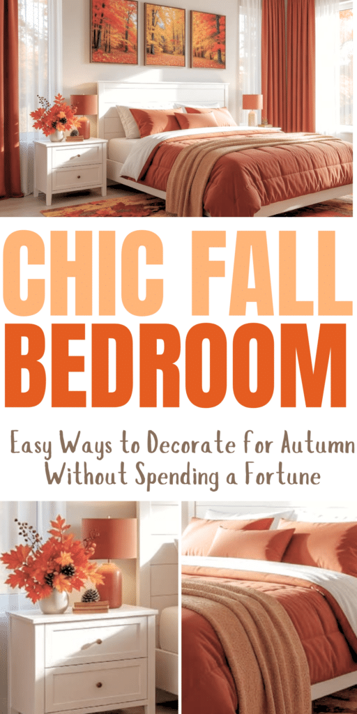 Cozy Fall Bedroom Decor_ Easy Ideas on a Budget to Decorate for the Autumn Season 4