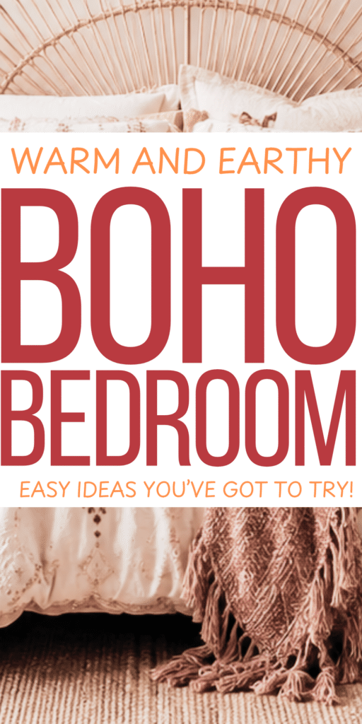 Boho Bedroom_ Simple Ideas for a Cozy, Earthy Sleep Sanctuary 5